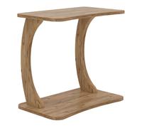 Table d’appoint Stattela à roulettes effet bois