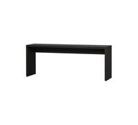 Table d'appoint 200x45 cm MDF marron foncé MAAN