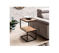 Table d'appoint 30x45x60 cm en bois de sheesham massif clair - SINKI