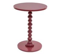 Table d'appoint Alix ronde D.38cm rouge - Atmosphera Créateur d'intérieur