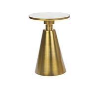 Table d'appoint ANDRES Métal Doré