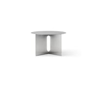 Audo Copenhagen Table d'appoint Androgyne Ø63 cm Brushed steel