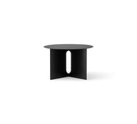 Audo Copenhagen Table d'appoint Androgyne Ø63 cm Black