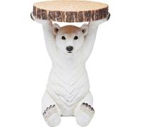 Table D'appoint Animal Ours Polaire Kare Design Multicolore