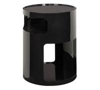 Table d'appoint Ashdal noir 32,5x32,5cm - Atmosphera Créateur d'intérieur