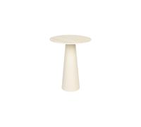 Table d'appoint basse en fer beige Joya