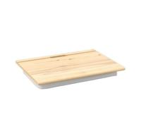 Table d'appoint Bff en pin laqué transparent