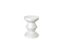 Table d'appoint blanche Zig Zag