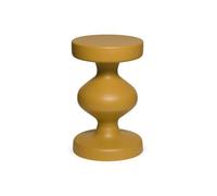 Table d'appoint. bout de canapé. table de chevet en métal. moutarde. Hawa Ø29.5 x H 48.5cm