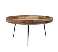 Table d'appoint Bowl XL black steel base