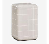 Table d'appoint carrée 30x30 cm effet ciment carreau Eleonor