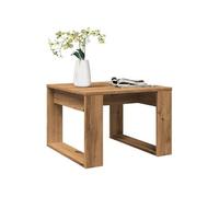 vidaXL Table d'appoint Chêne artisanal 50 x 50 x 35 cm Bois d'ingénierie Marron