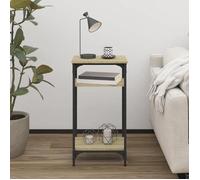 Table d'appoint, Console, Vidaxl, chêne sonoma, 40x30x75 cm, Bois d'ingénierie T4