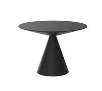 Table d'appoint de canapé, table ronde simple, en forme de sablier, table de chevet en fer forgé pour chambre à coucher, base de décoration d'intérieur de style moderne black 60x42cm/23.6*16.5in