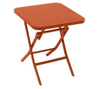 Table d'appoint de jardin carré GREENSBORO Ambre 40 x cm - Acier, Traitement anti-rouille renforcé Hespéride