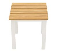 Table d'Appoint de Jardin en Teck "Mexico" 40cm Naturel