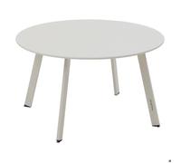 Hespéride - Table d appoint de Jardin Ronde saona Argile 70 x 40cm en Acier