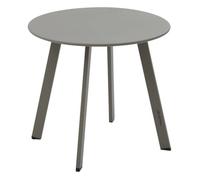 Hespéride Table d'appoint de jardin SAONA Café 50 x 45 cm – Acier traité époxy anti-rouille renforcé
