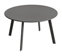 Hespéride - Table d'appoint de jardin Saona - Diam. 70 cm - Gris graphite - Saona Gris G