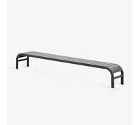 Table d'appoint de salon en acier Marietta Gris Graphite