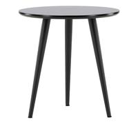 Table d'Appoint Design "Askim" 50cm Noir