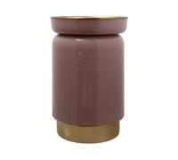 Table d'Appoint Design Clays 46cm Vieux Rose & Or