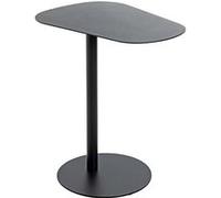 Table d'Appoint Design "Conrad" 60cm Noir Noir