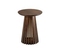 Paris prix Table d'appoint ronde bois - Marron