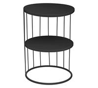Atmosphera – Table d'appoint Kobu – Métal D36 x H52 cm – Noire