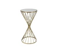 Table d'Appoint Design "Hypnose" 70cm Or