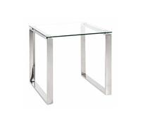Paris Prix Table d'appoint Design Hytin 55 cm Argent
