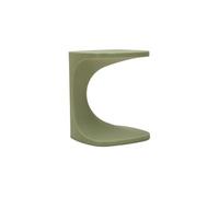 Mauro Ferretti Table basse Ibiza verte polyéthylène 42 x 42 x 52 cm
