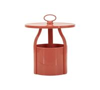 Table d'Appoint Design "Iris" 44cm Rouge