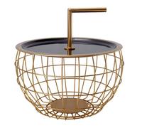 Table d'Appoint Design Jouy 38cm Noir