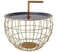 Table d'Appoint Design Jouy 42cm Noir