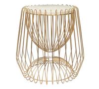 Table d'Appoint Design Malibu 51cm Blanc