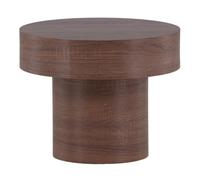 Paris prix Table d'appoint ronde - Marron
