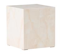 Table d'Appoint Design "York" 45cm Jaune Clair