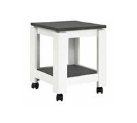 Table d'Appoint Desserte "Granit" 45cm Blanc