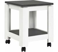 Paris prix Table d'appoint desserte - blanc et gris
