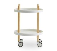 Table d'appoint/desserte mobile rond Block H 64cm / Ø 45cm