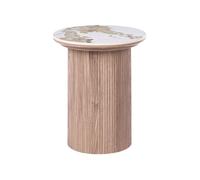 Table d'appoint DORA Céramique Marron