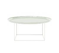 Table d'appoint Duke Large Ø 90cm laqué removable table top