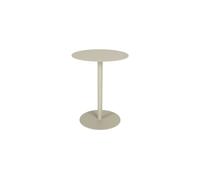 Table d'appoint en acier beige Snow