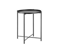 Table d'appoint en acier noir