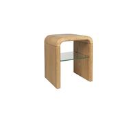 Table d'appoint en bois brun Brave