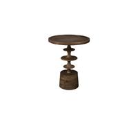 Table d'appoint en bois brun Cath