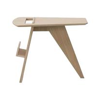 Table d'appoint en Bois, créative, de Chevet Simple Forme spéciale, Console d'entrée Maison, Meuble bibliothèque Moderne(Wood Color)
