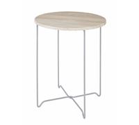 Table d'Appoint en Bois Silky 52cm Naturel