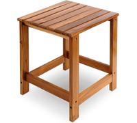 Table d'appoint en bois - Table de billard d'extérieur en teck - Mobilier d'extérieur pour terrasse - Mobilier de jardin - Salon - Table basse - Décoration en bois